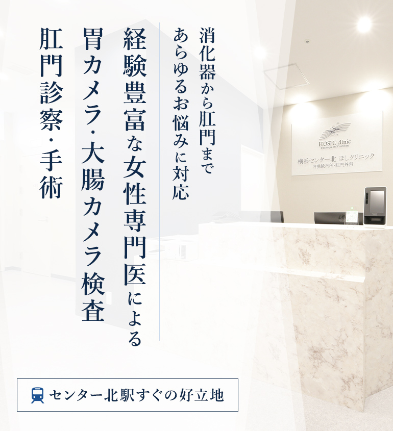 消化器から肛門まであらゆるお悩みに対応経験豊富な女性専門医による胃カメラ・大腸カメラ検査肛門診察・手術